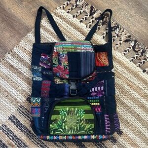 ☾ HANDMADE patchwork backpack